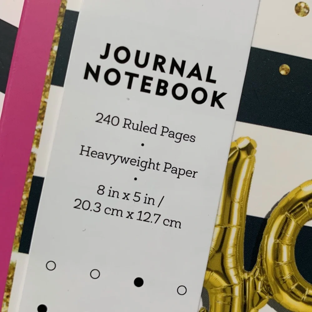 Top Flight Party Time “Yay” Lined Journal Notebook
